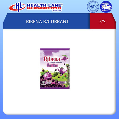 RIBENA B/CURRANT 5'S